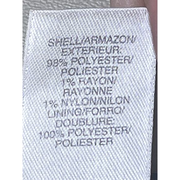 Liz Claiborne Suits Skirt Black With Pin Stripes Women’s 10 Back Zipper - Picture 5 of 10